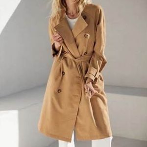 Outerknown Trench Coat, Size Small, BRAND NEW WITH TAGS